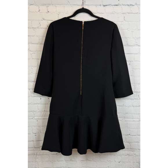 KATE SPADE NEW YORK black flared dress size 6 - Picture 5 of 8